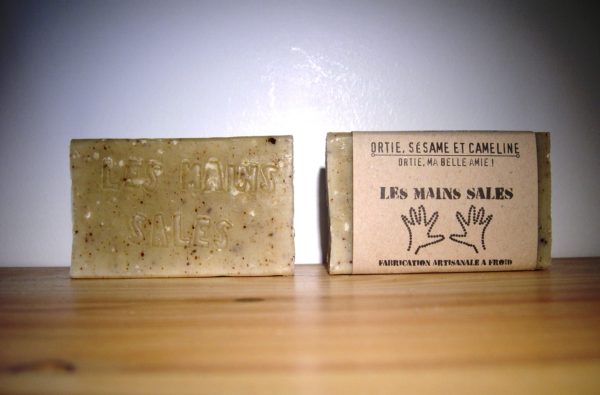Savon de toilette surgras Ortie, sésame et cameline