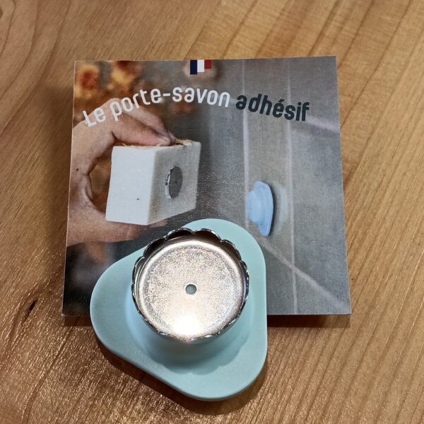 Porte savon aimanté - fixation adhésif