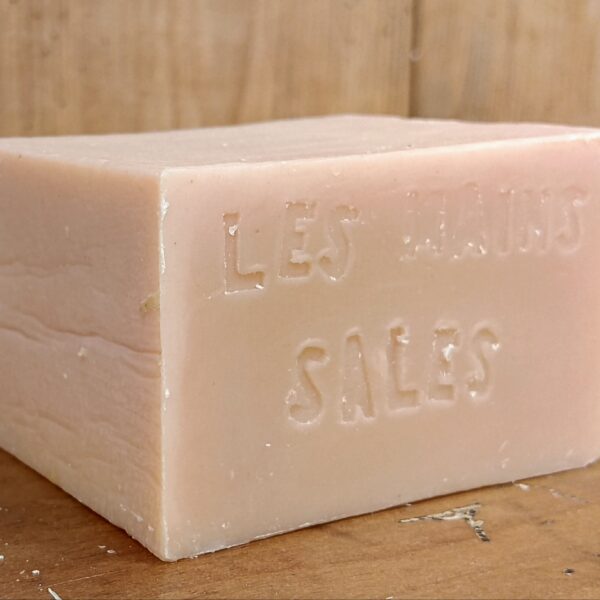 Savon de toilette surgras Argile rose et karité - PAIN DE 250gr